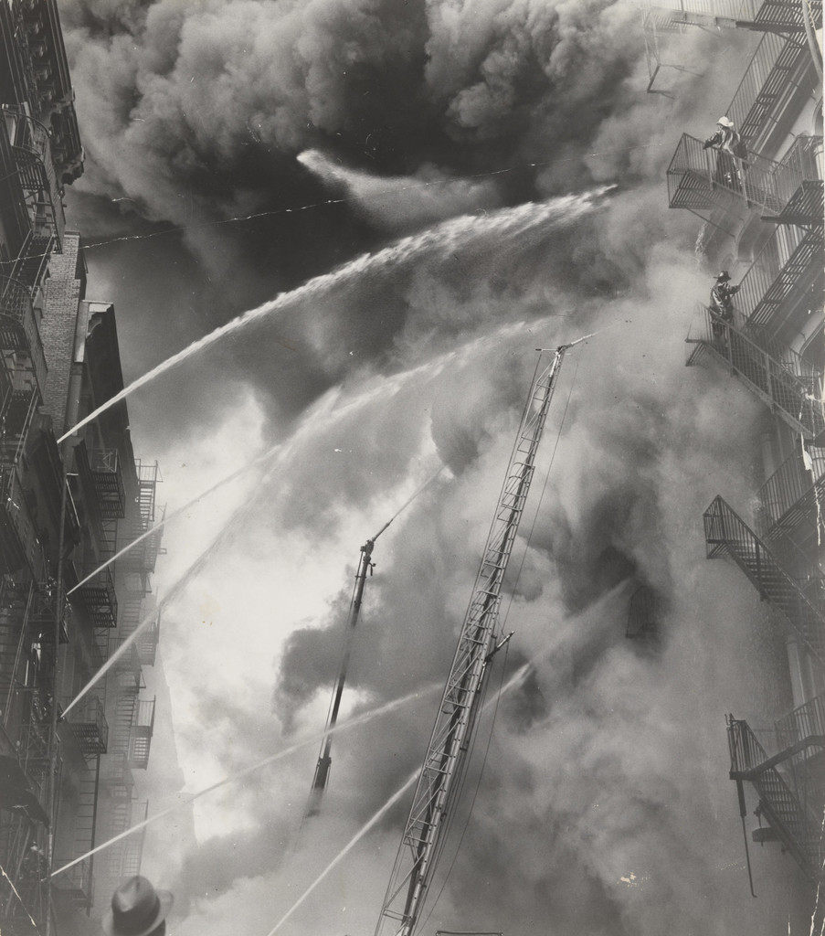 Five Alarm Fire at Spring and Greene Streets