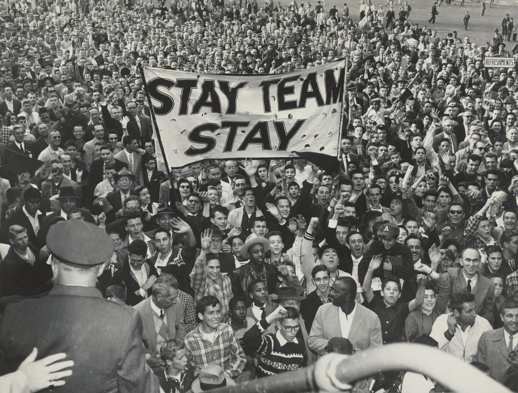Crowd at Polo Grounds