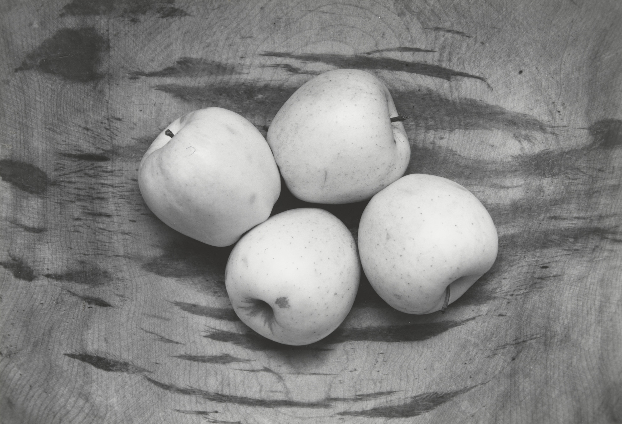 Paul Caponigro. Four Apples, New York. 1964