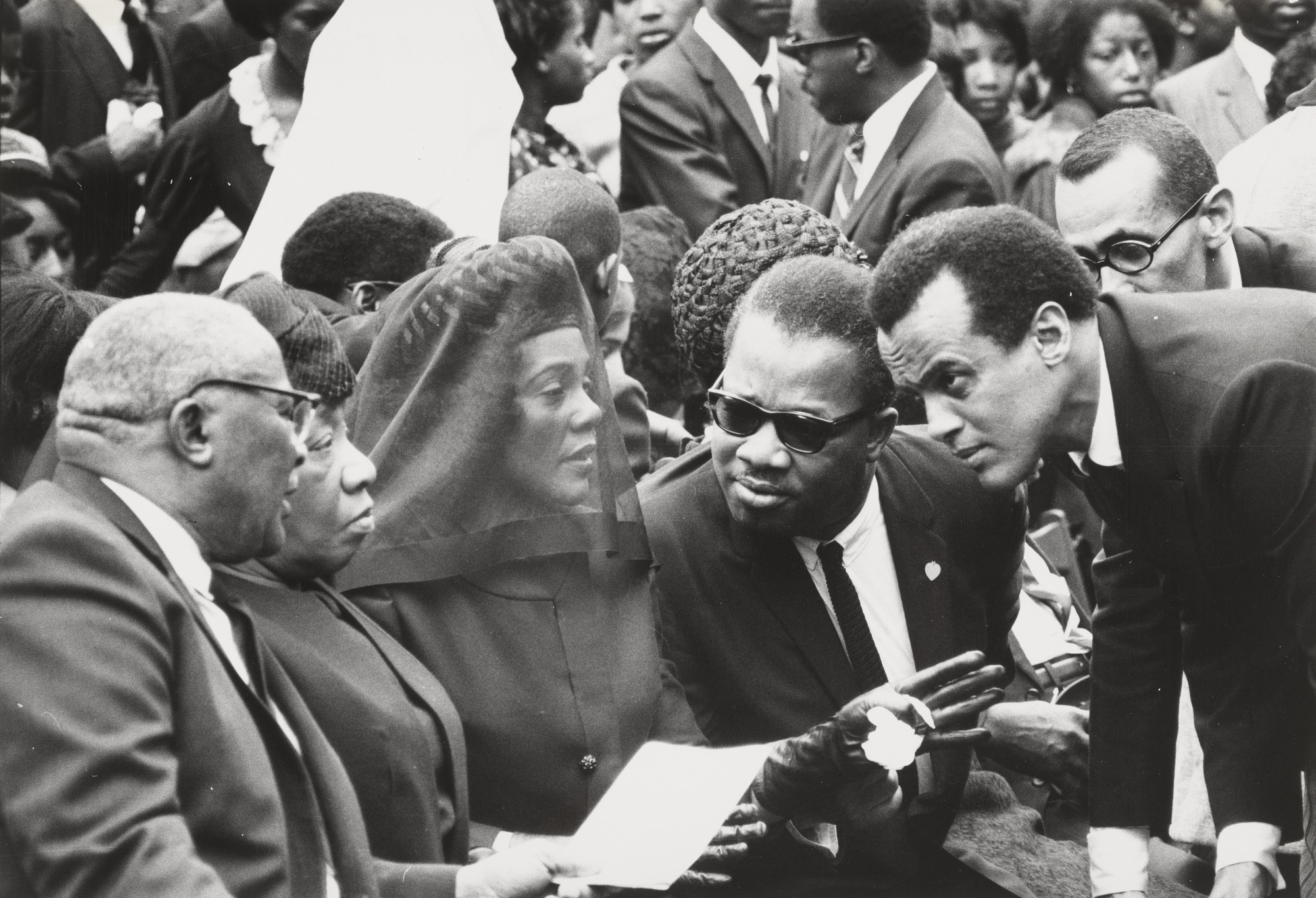 Don Hogan Charles/The New York Times. Funeral of Dr. Martin Luther King, Jr.. April 9, 1968