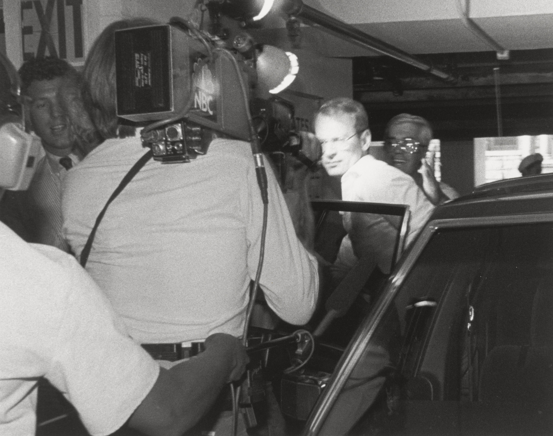Marilynn K. Yee/The New York Times. Bernhard Goetz as He Arrived Home. June 16, 1987