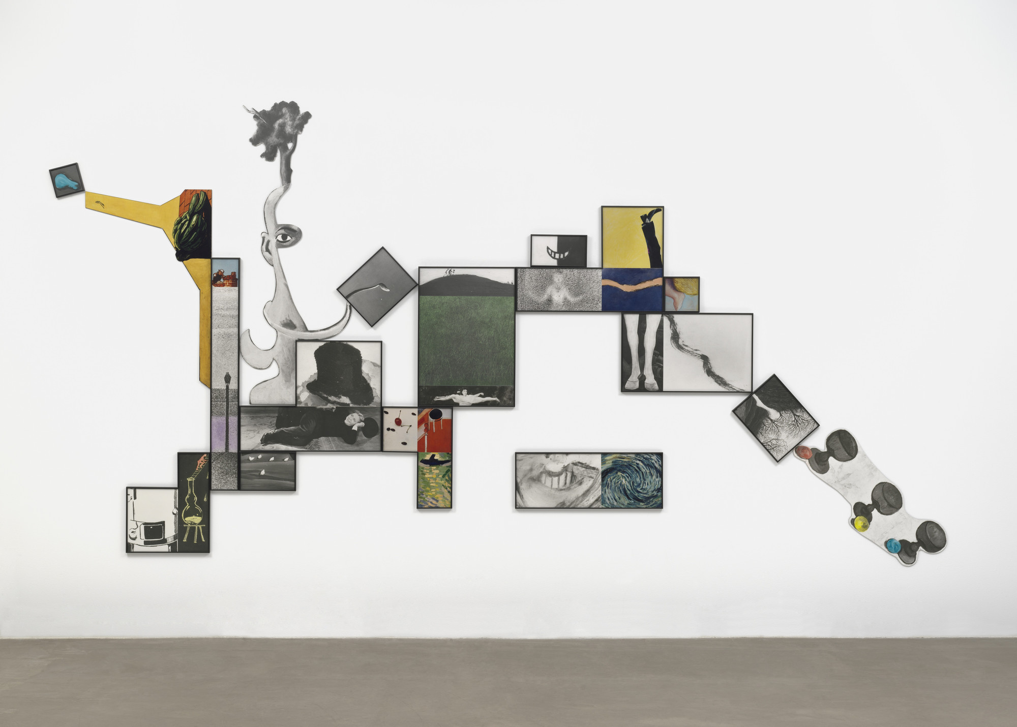 John Baldessari. e.g., Grass, Water Heater, Mouths, &amp; etc. (for John Graham). 1994