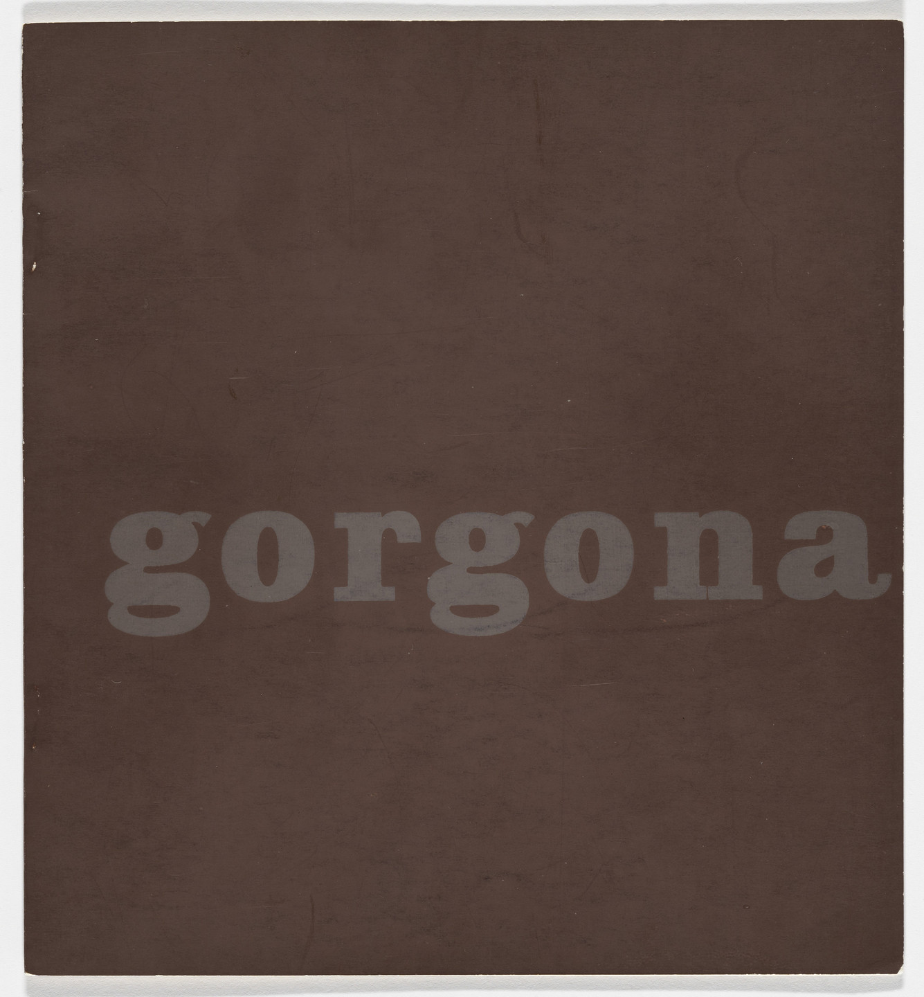 Josip Vaništa, Gorgona artists group. Gorgona no. 1. 1961