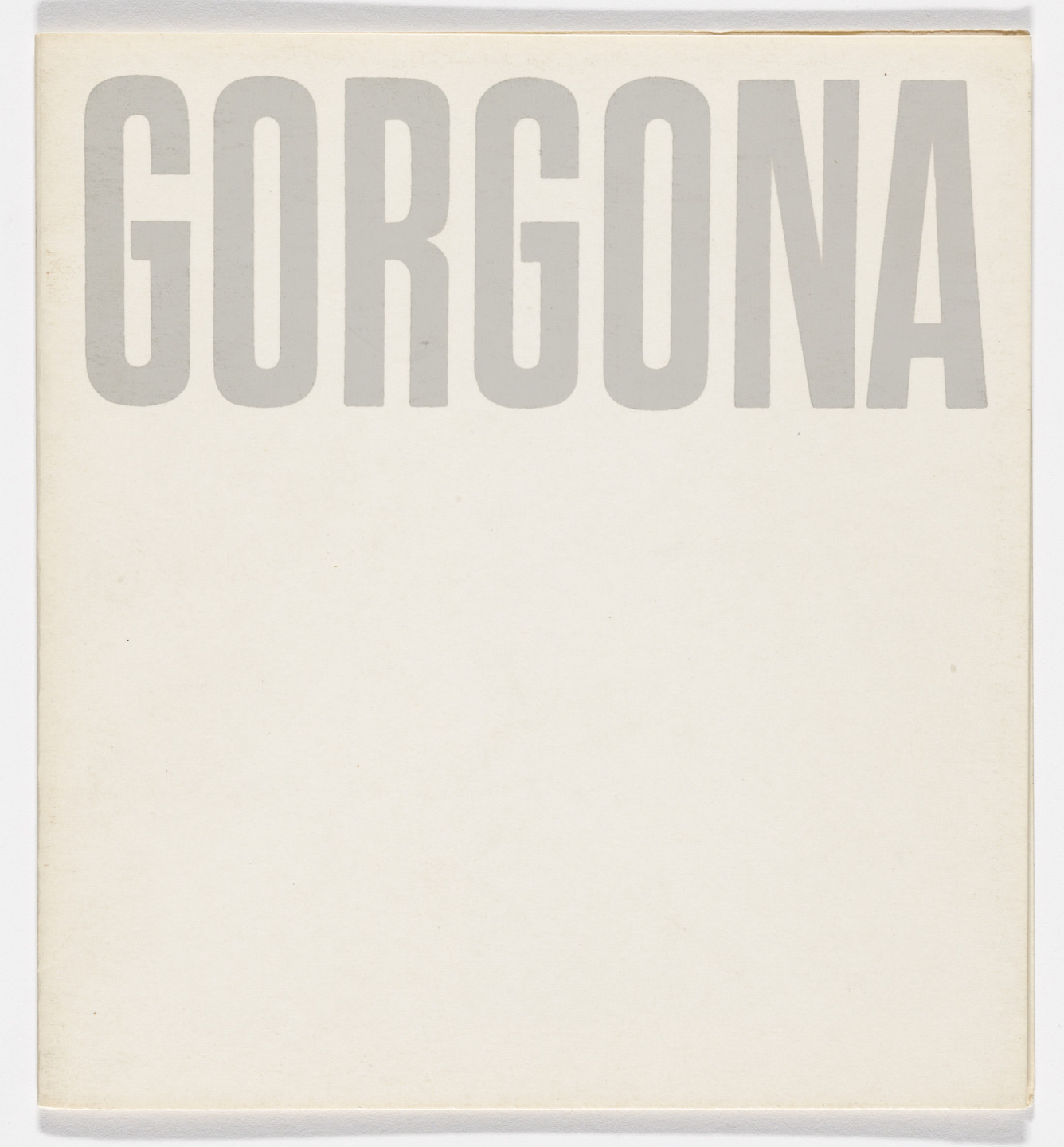 Julije Knifer, Gorgona artists group. Gorgona no. 2. 1961