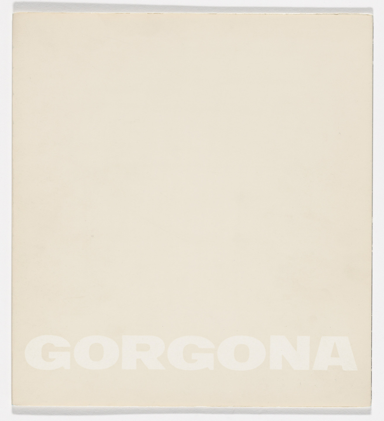 Ivan Kožarić, Gorgona artists group. Gorgona no. 5. 1961