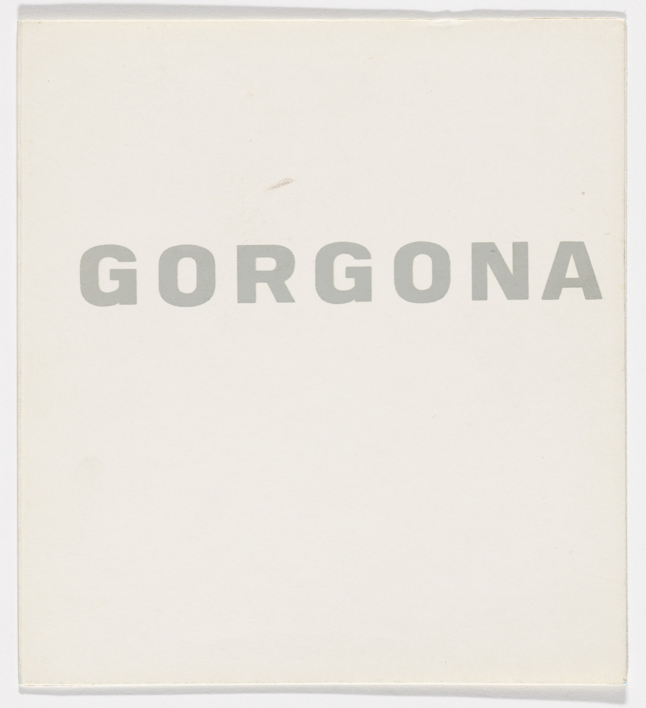 Josip Vaništa, Gorgona artists group. Gorgona no. 6. 1961