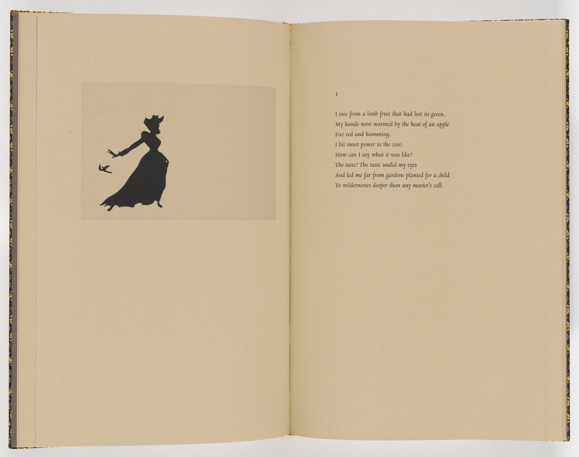 Kara Walker. Plate (page 8) from Five Poems