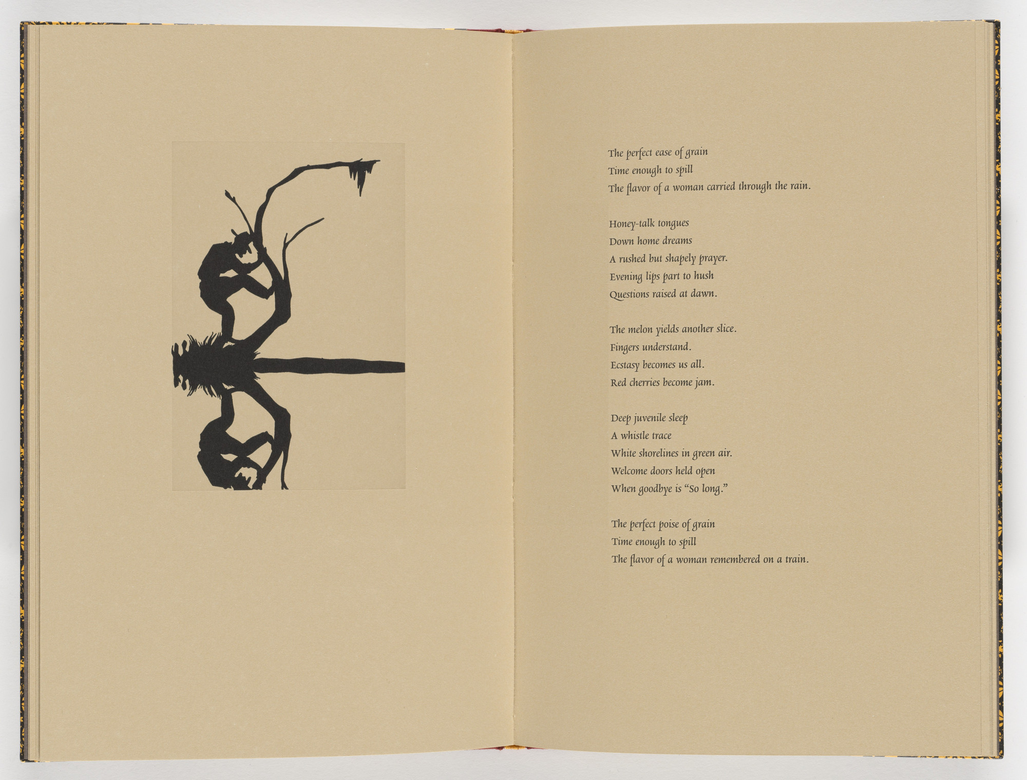 Kara Walker. Plate (page 14) from Five Poems
