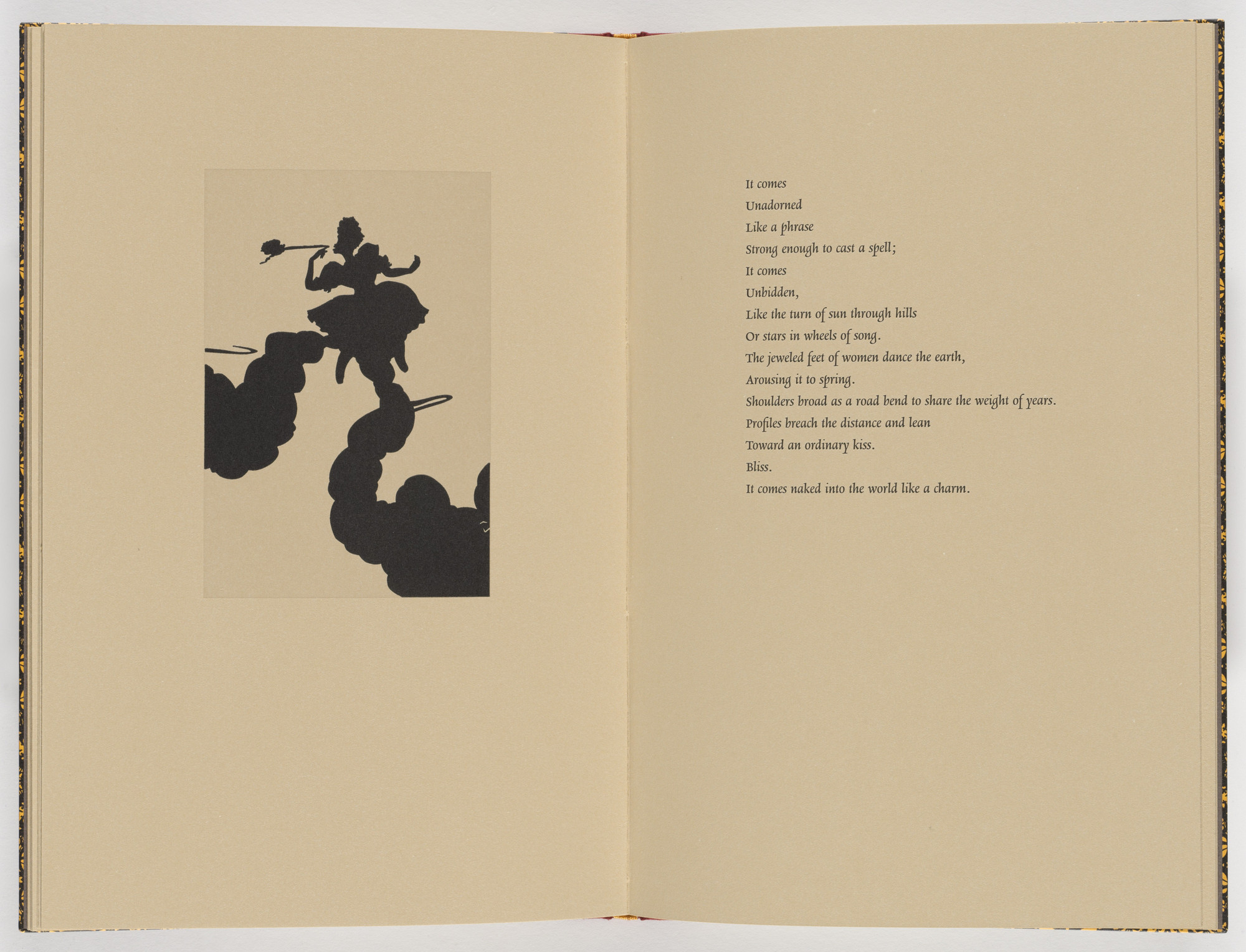Kara Walker. Plate (page 22) from Five Poems