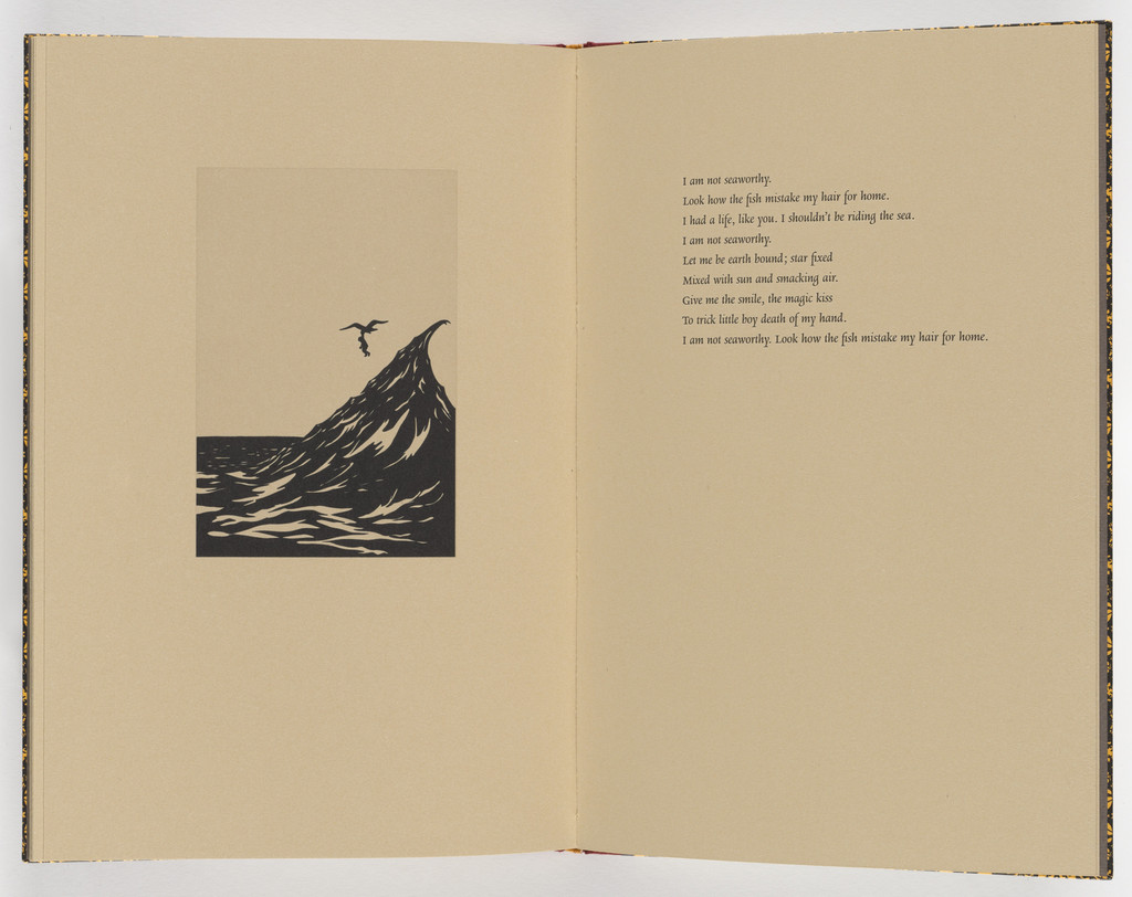 Plate (page 26) from Five Poems, Kara Walker, 2002