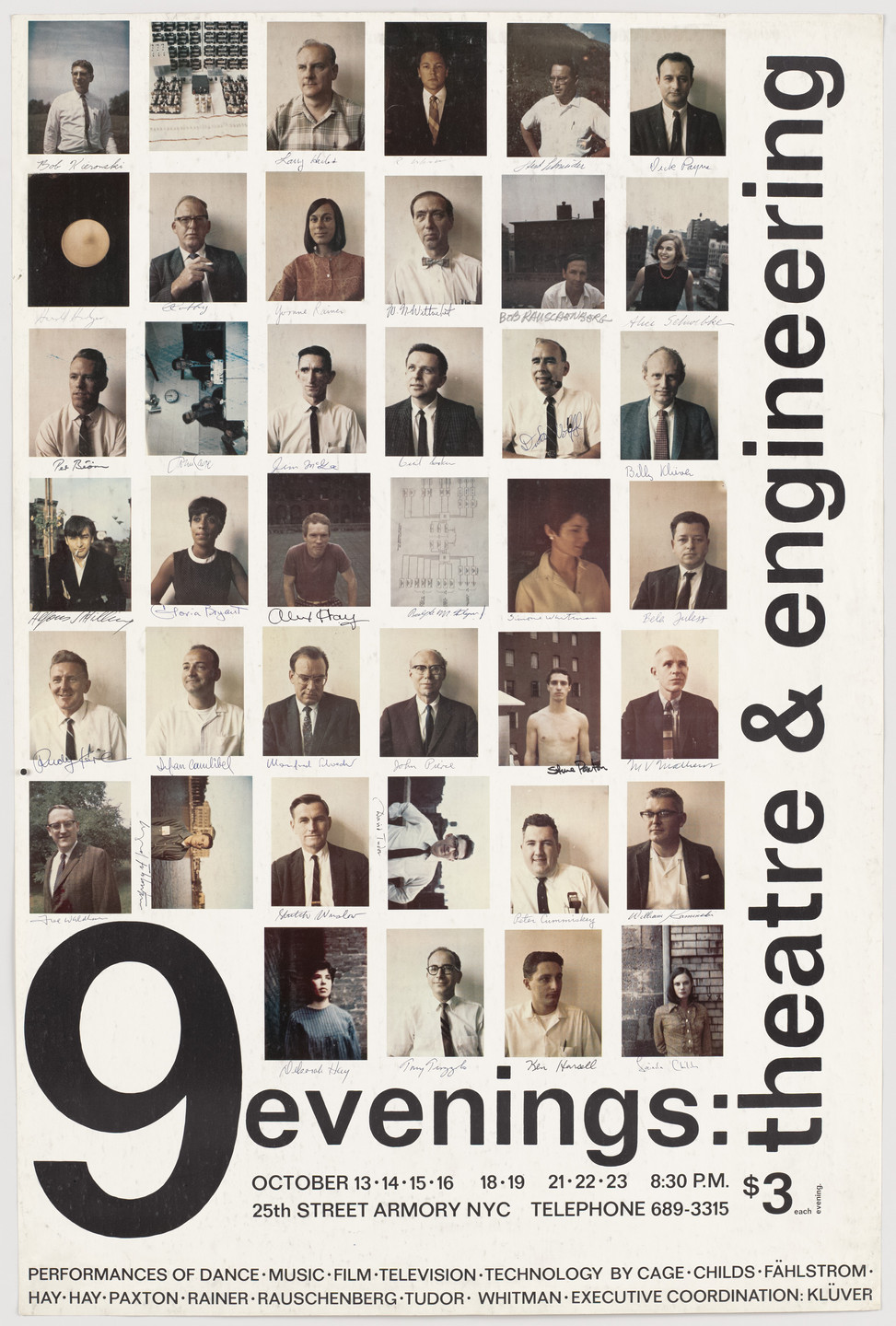 Robert Rauschenberg. 9 Evenings: Theatre and Engineering. 1966