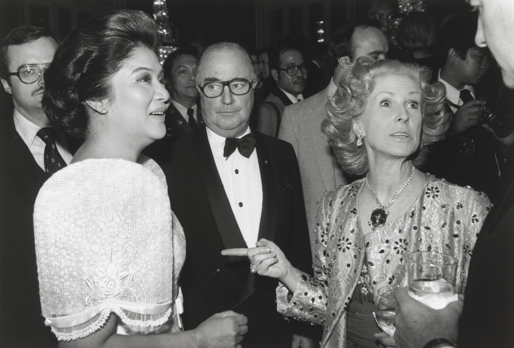 Bill Cunningham/The New York Times. At the Save the Children Party. November 1981