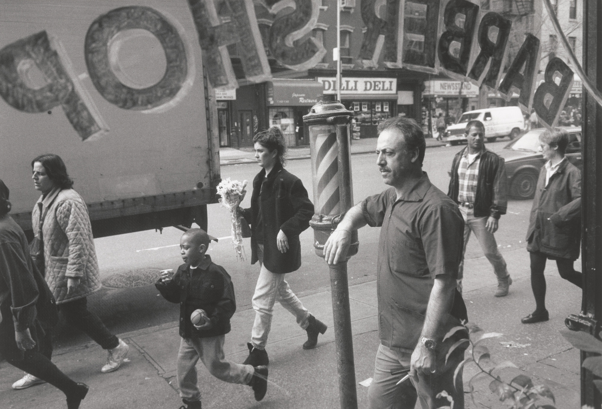Edward Keating/The New York Times. For a Moment, Leaving a Fast Clip to Others. 1995