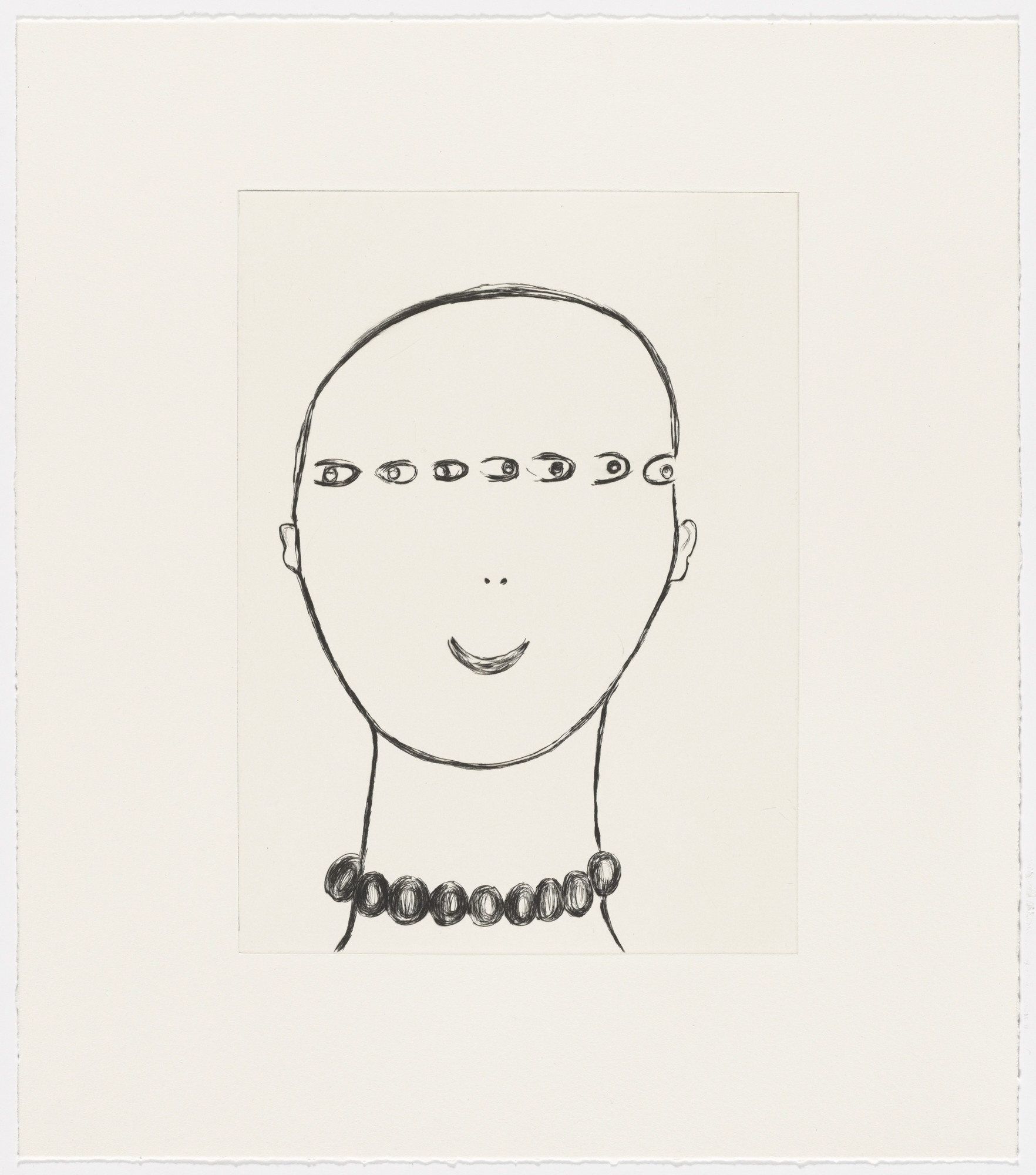 Louise Bourgeois. Nothing Escapes Me, state II of II, variant