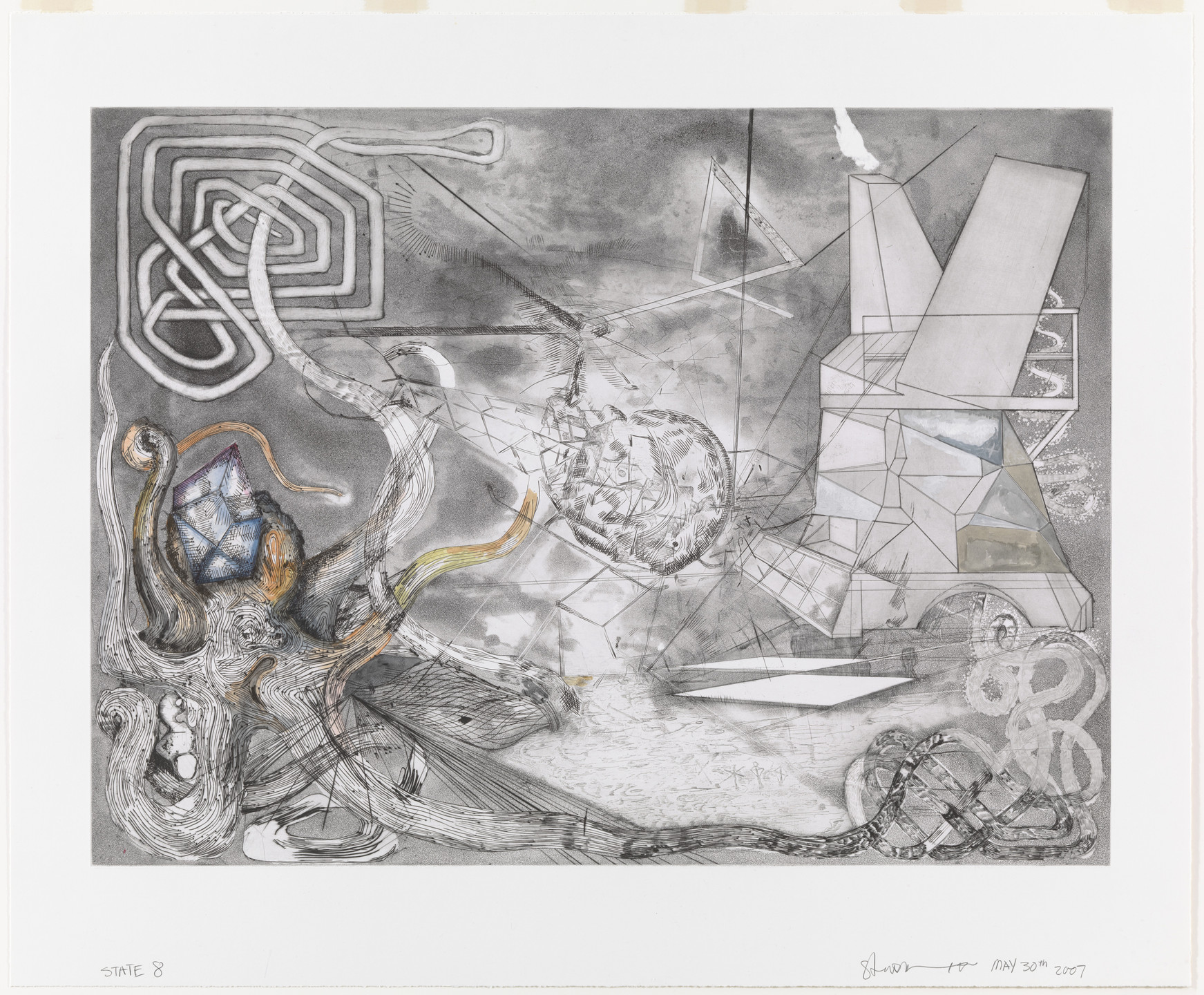Steve DiBenedetto. Fracture, state 8. 2007