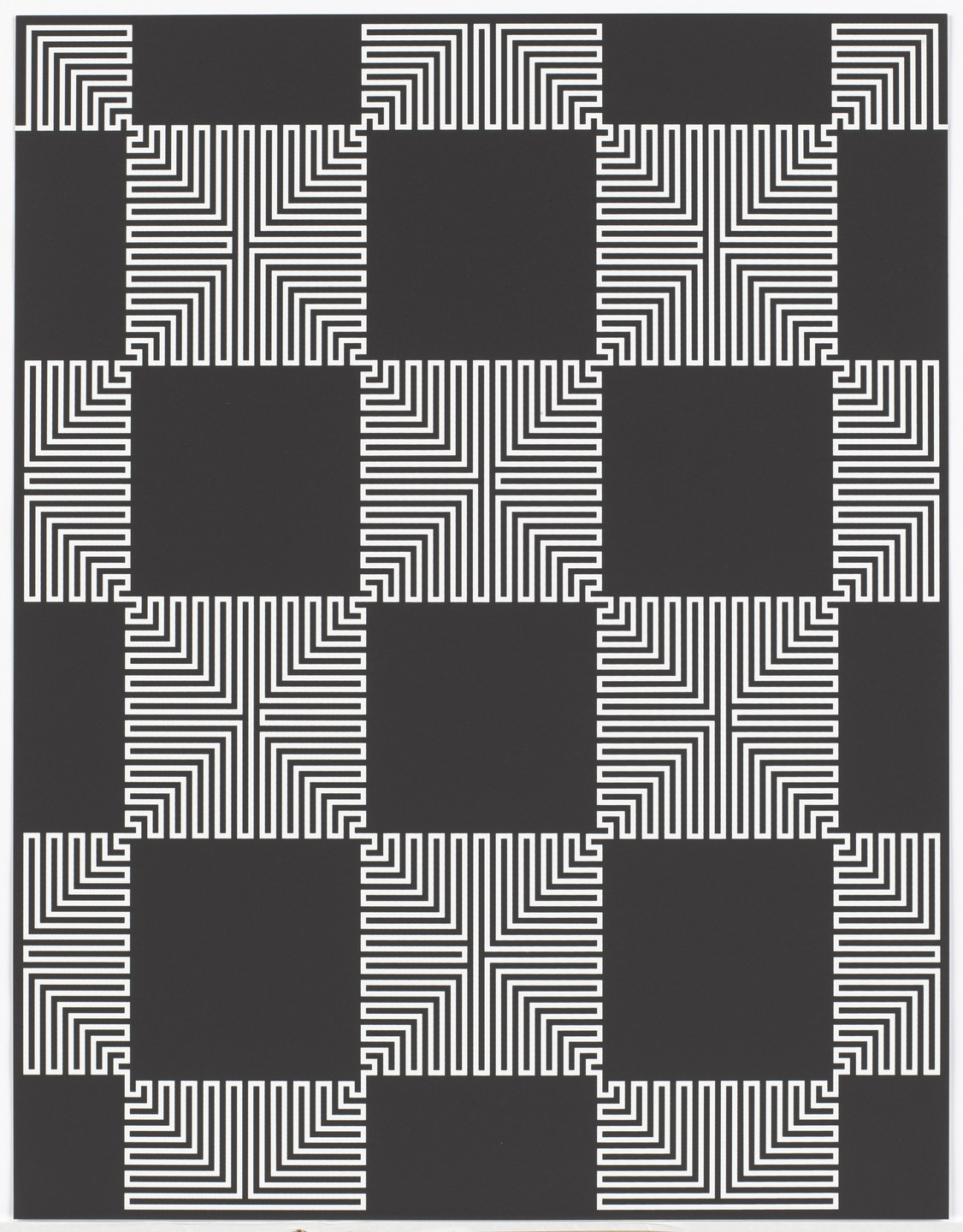 Philippe Decrauzat. Untitled from D.T.A.B.T.W.H.A.H.E.. 2010