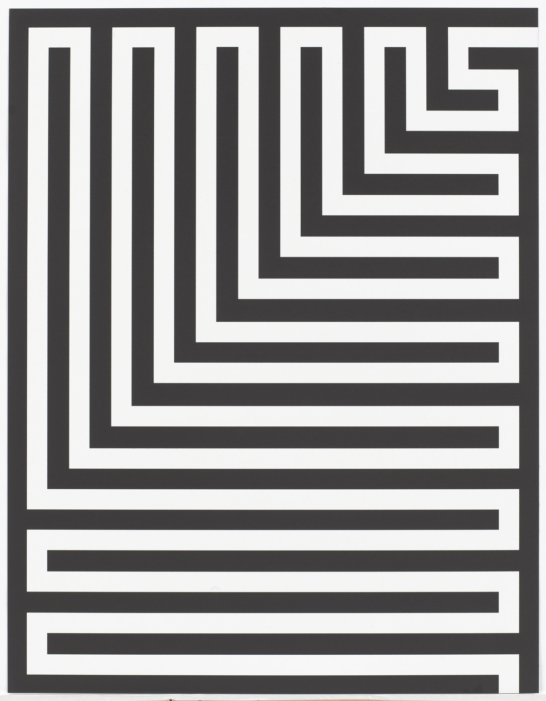 Philippe Decrauzat. Untitled from D.T.A.B.T.W.H.A.H.E.. 2010