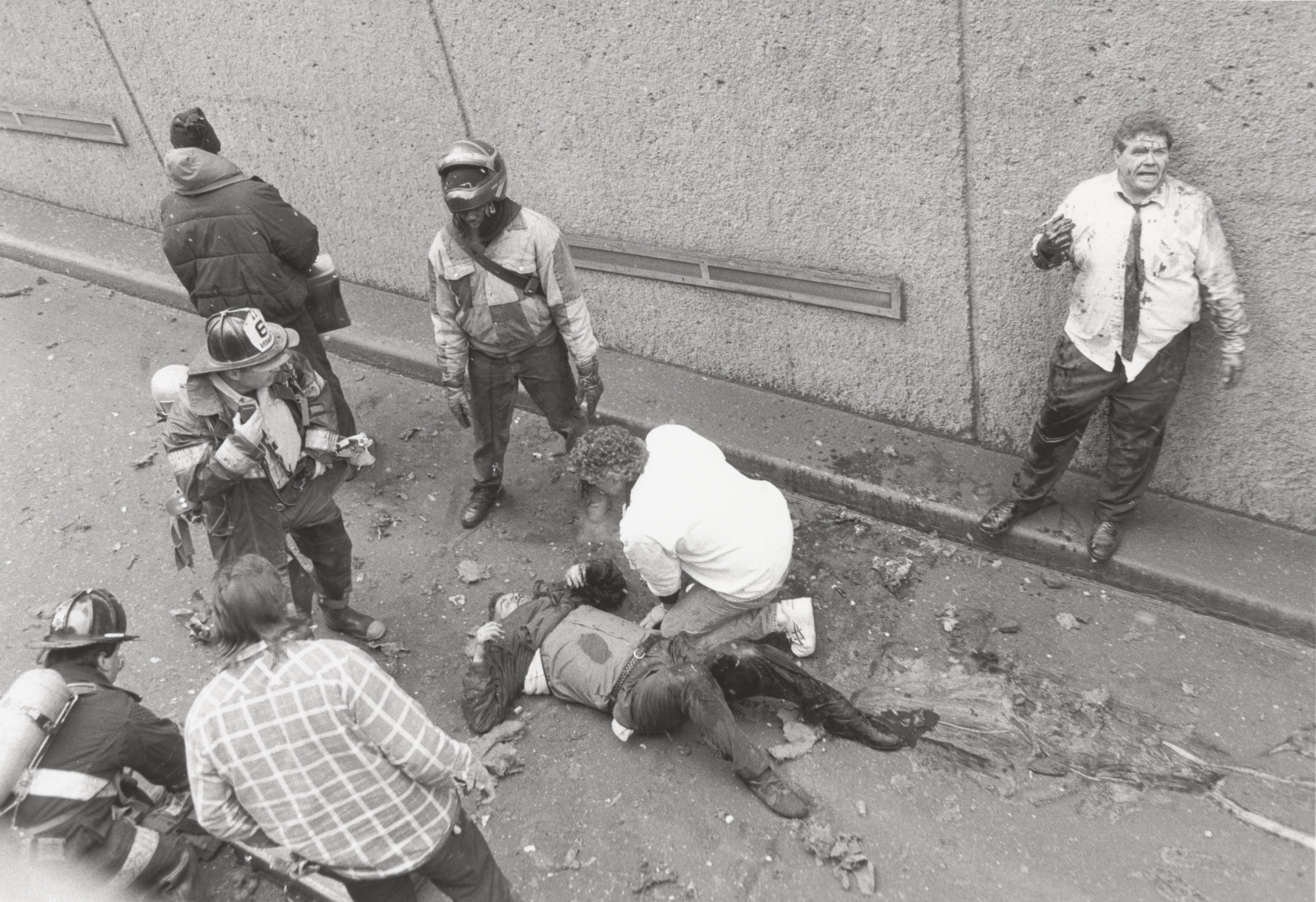 Marilynn K. Yee/The New York Times. World Trade Center Bombing. February 16, 1993
