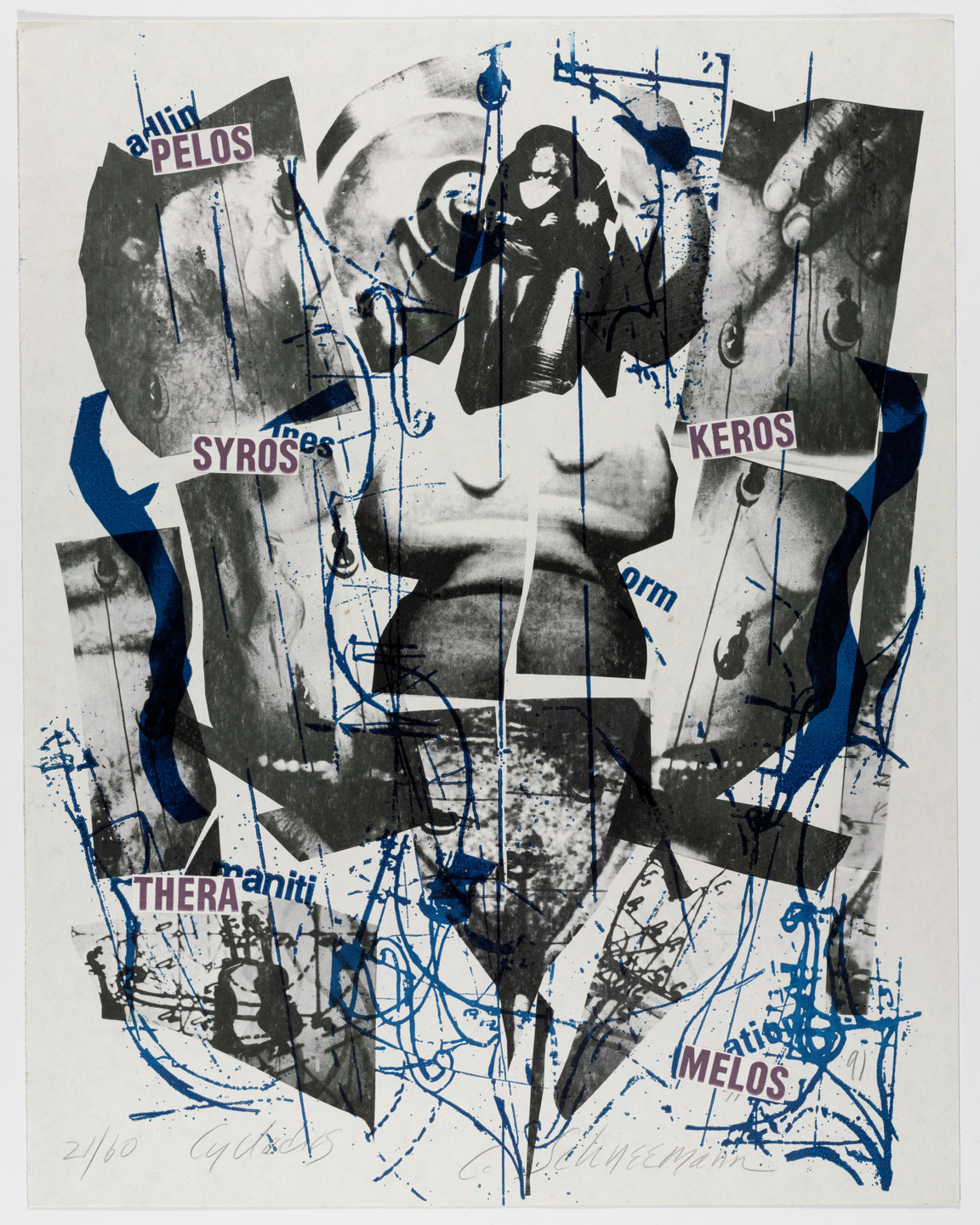 Carolee Schneemann, Kay Rosen, Davi Det Hompson, Ann Fessler, Charles Brohawn, Chris Mason, Cliff Baldwin, Various Artists. Nine is a Four Letter Word. 1991