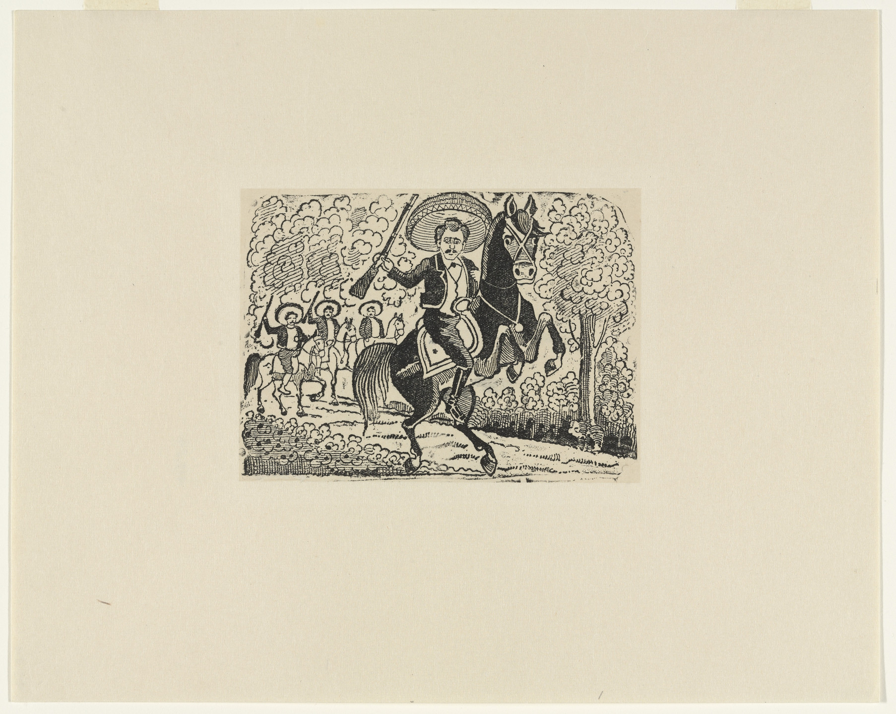 José-Guadalupe Posada. Ballad of Macario Romero (Corrido: Macario Romero). 1870, reprinted later