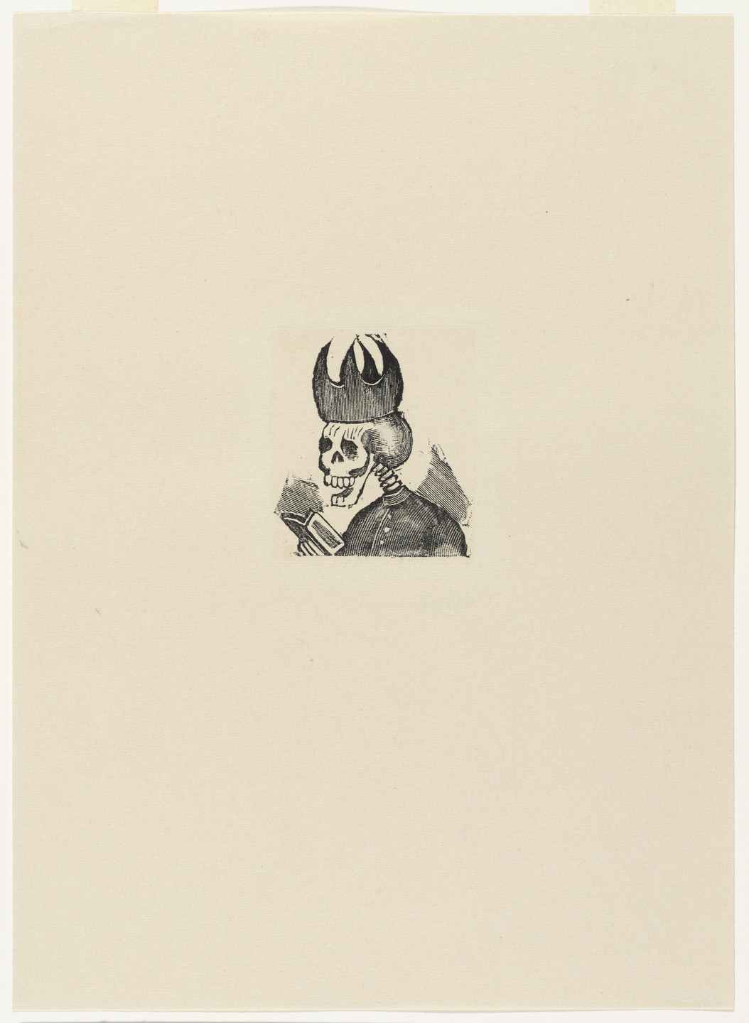 José Guadalupe Posada. Clerical Calavera (Calavera Clerical). 1889-1895, published later