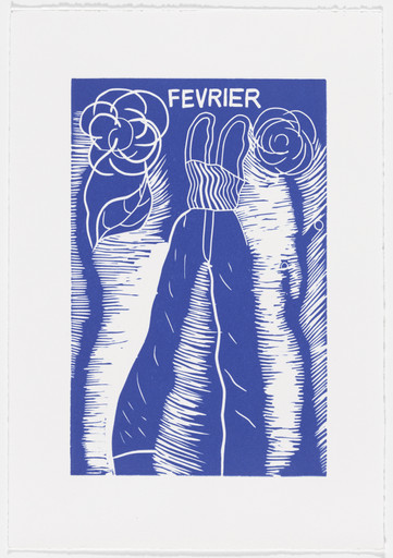 February (février) from The Erotic Diary of a Lumberjack (Le journal érotique d'un bûcheron)