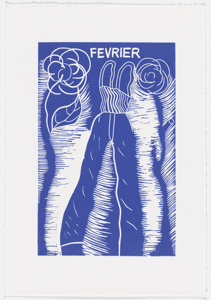 February (février) from The Erotic Diary of a Lumberjack (Le journal érotique d'un bûcheron)