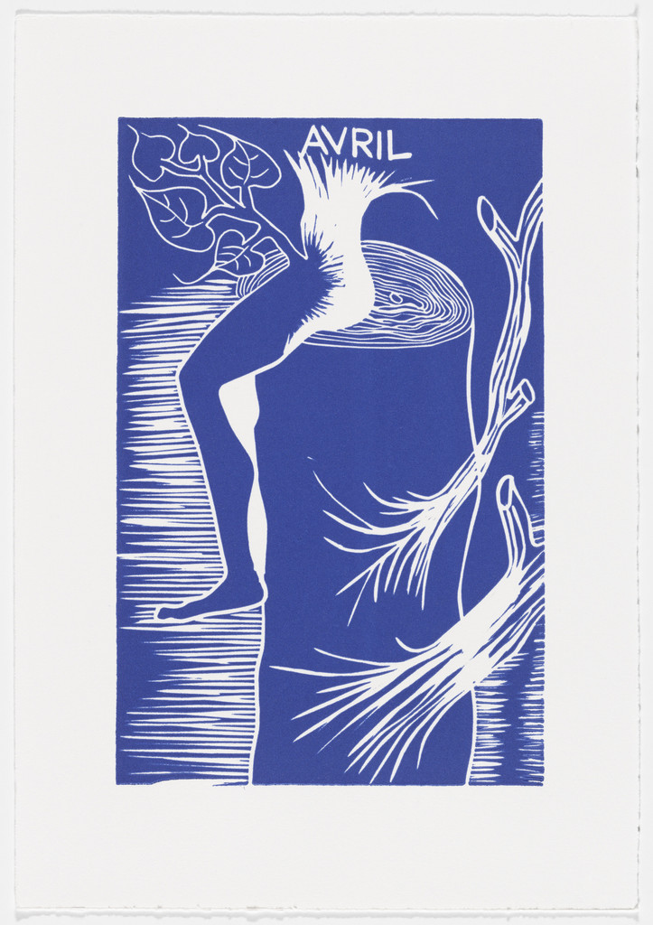 April (avril) from The Erotic Diary of a Lumberjack (Le journal érotique d'un bûcheron)