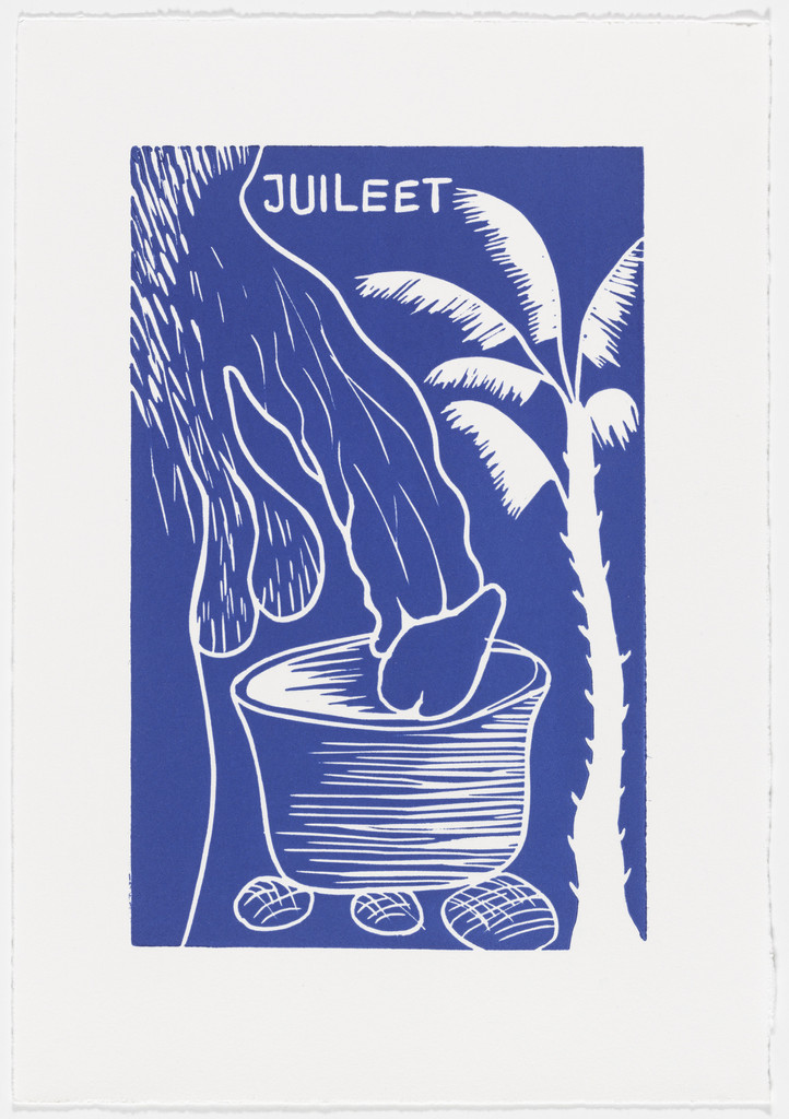 July (juillet) from The Erotic Diary of a Lumberjack (Le journal érotique d'un bûcheron)