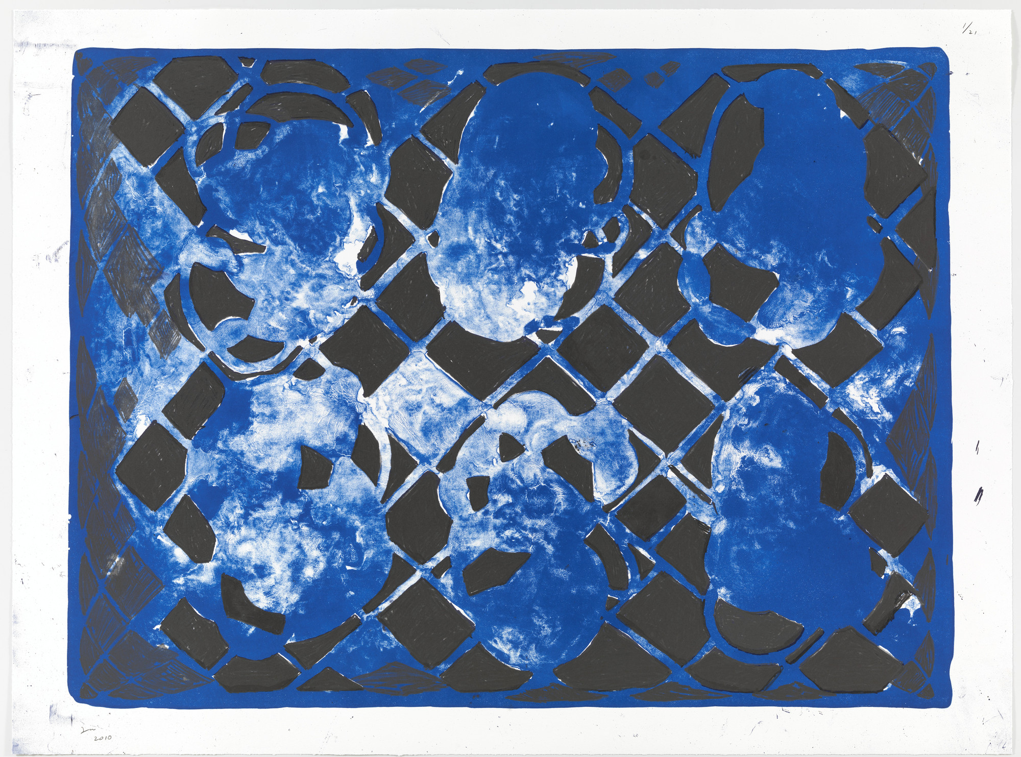 Terry Winters. Blue Stone