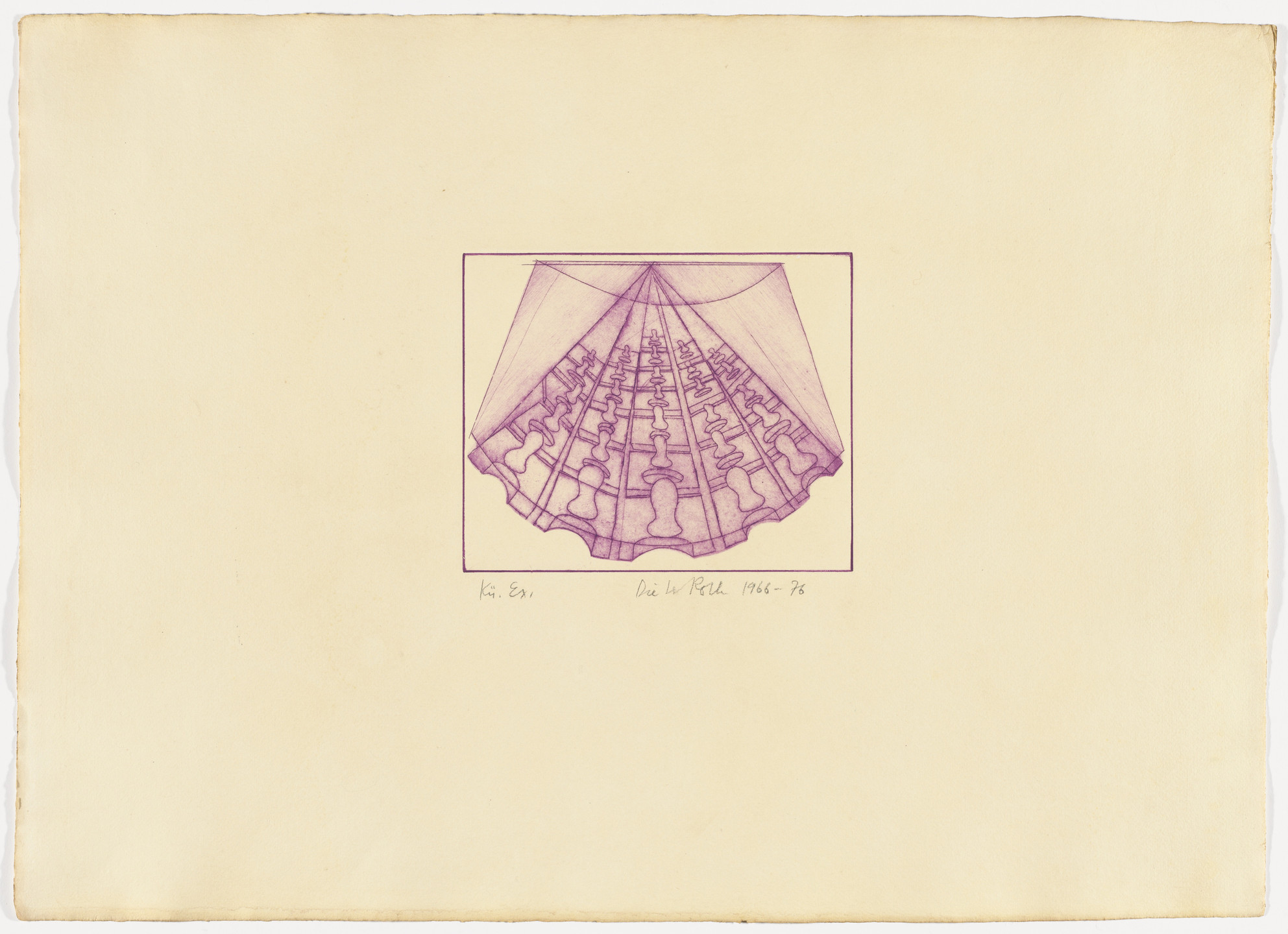 Dieter Roth. Swing from Popular Music 1 (Unterhaltungsmusik 1). 1966, published 1976