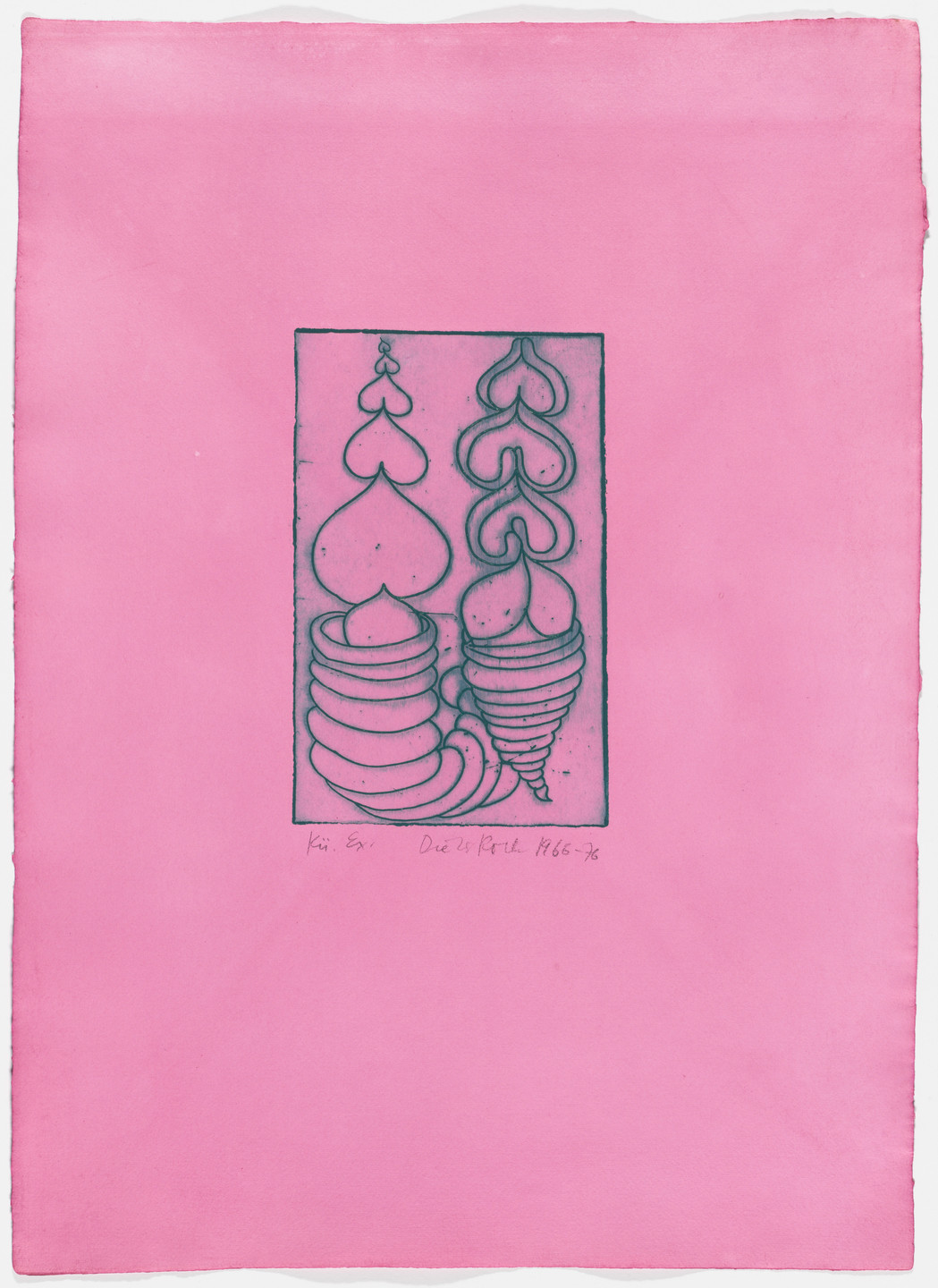 Dieter Roth. Icecream from Popular Music 1 (Unterhaltungsmusik 1). 1966, published 1976