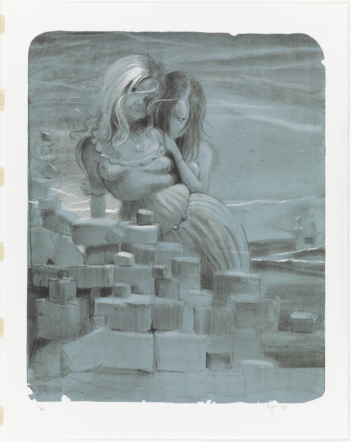 Lisa Yuskavage. Forces. 2007