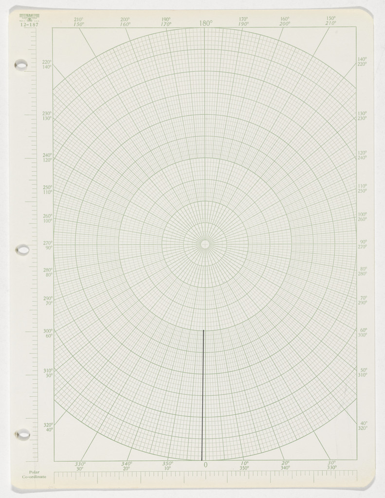 10° #2, Robert Barry, 1968