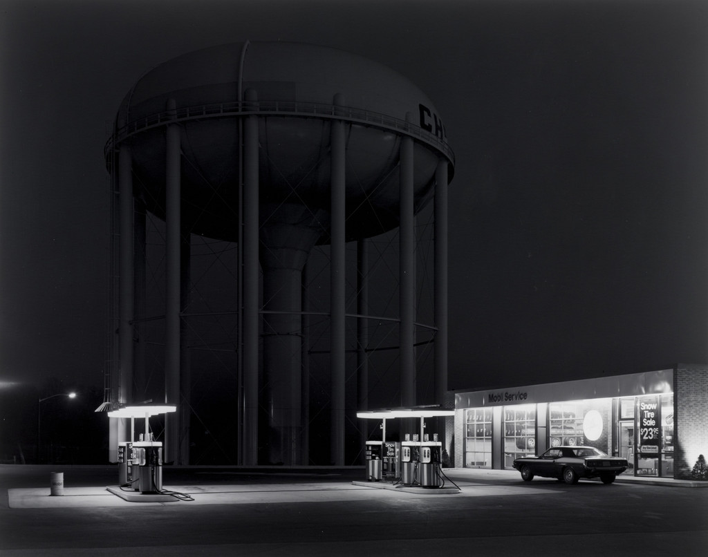 Petit's Mobil Station and Watertower, Cherry Hill, New Jersey