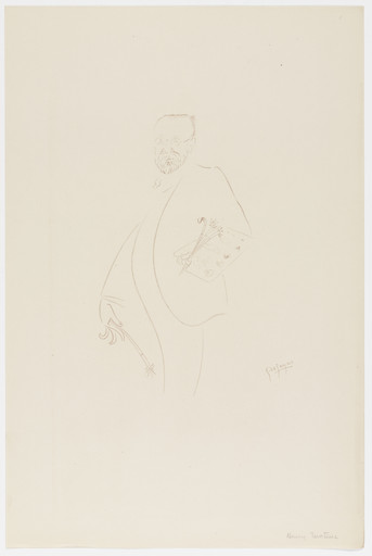 Henri Matisse from Caricatures by Georges de Zayas: Eight Very Modern Painters, Two Sculptors and a Musician (Caricatures par Georges de Zayas: Huit peintres, deux sculpteurs et un musicien très modernes)
