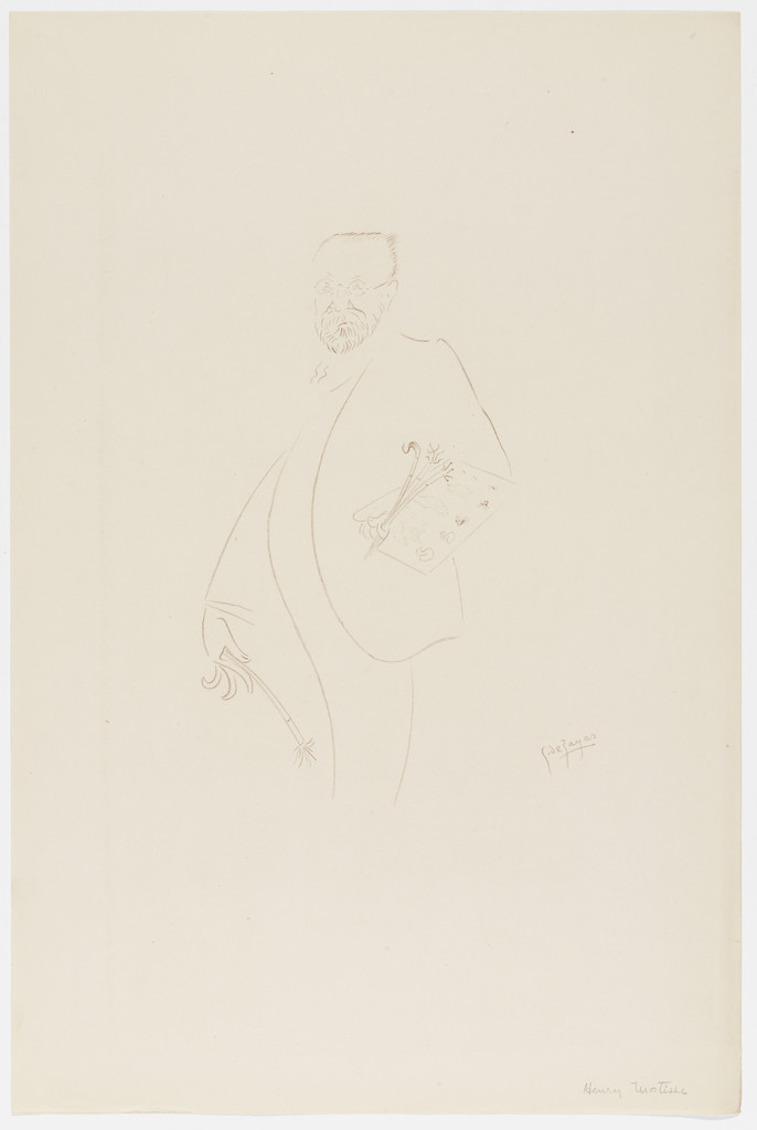Henri Matisse from Caricatures by Georges de Zayas: Eight Very Modern Painters, Two Sculptors and a Musician (Caricatures par Georges de Zayas: Huit peintres, deux sculpteurs et un musicien très modernes)