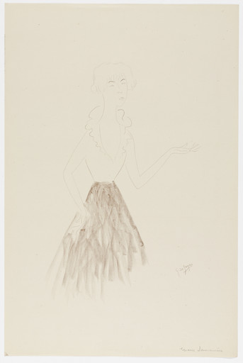 Marie Laurencin from Caricatures by Georges de Zayas: Eight Very Modern Painters, Two Sculptors and a Musician (Caricatures par Georges de Zayas: Huit peintres, deux sculpteurs et un musicien très modernes)
