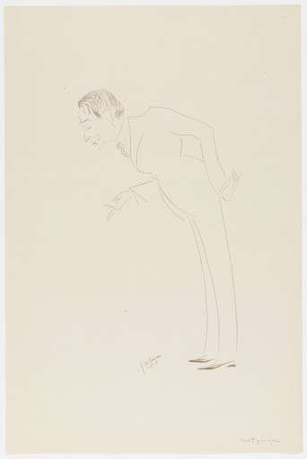 Jean Metzinger from Caricatures by Georges de Zayas: Eight Very Modern Painters, Two Sculptors and a Musician (Caricatures par Georges de Zayas: Huit peintres, deux sculpteurs et un musicien très modernes)