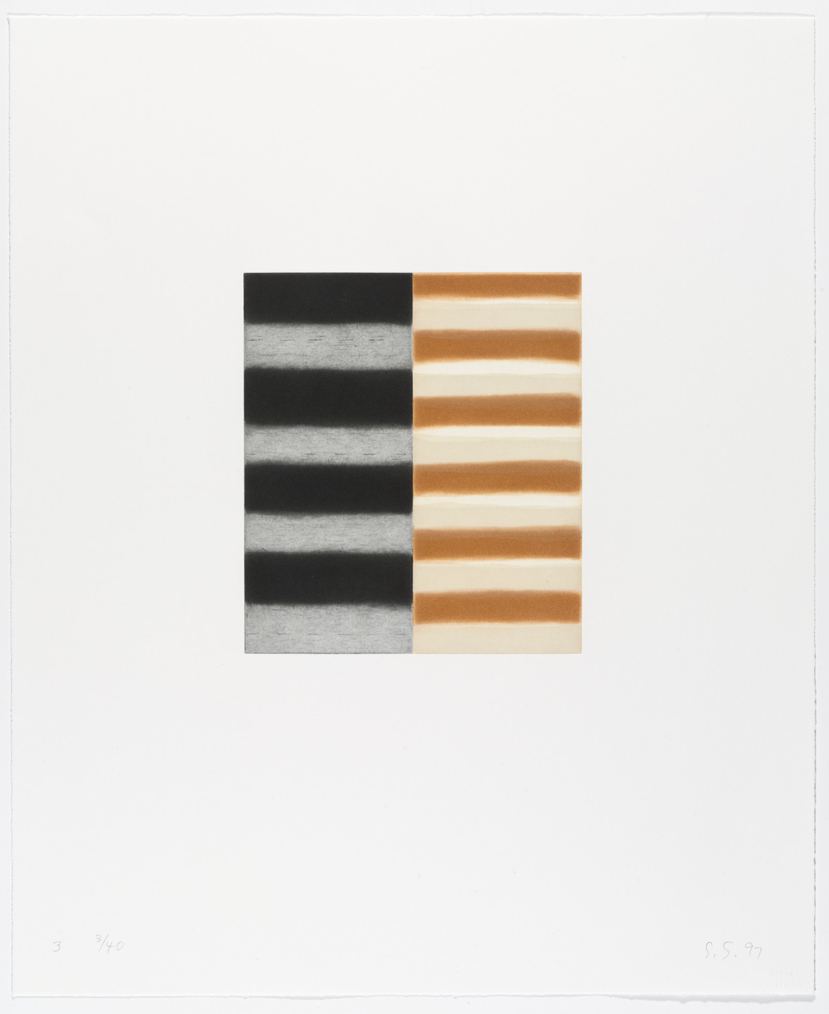 Sean Scully. Untitled from Seven Mirrors. 1997