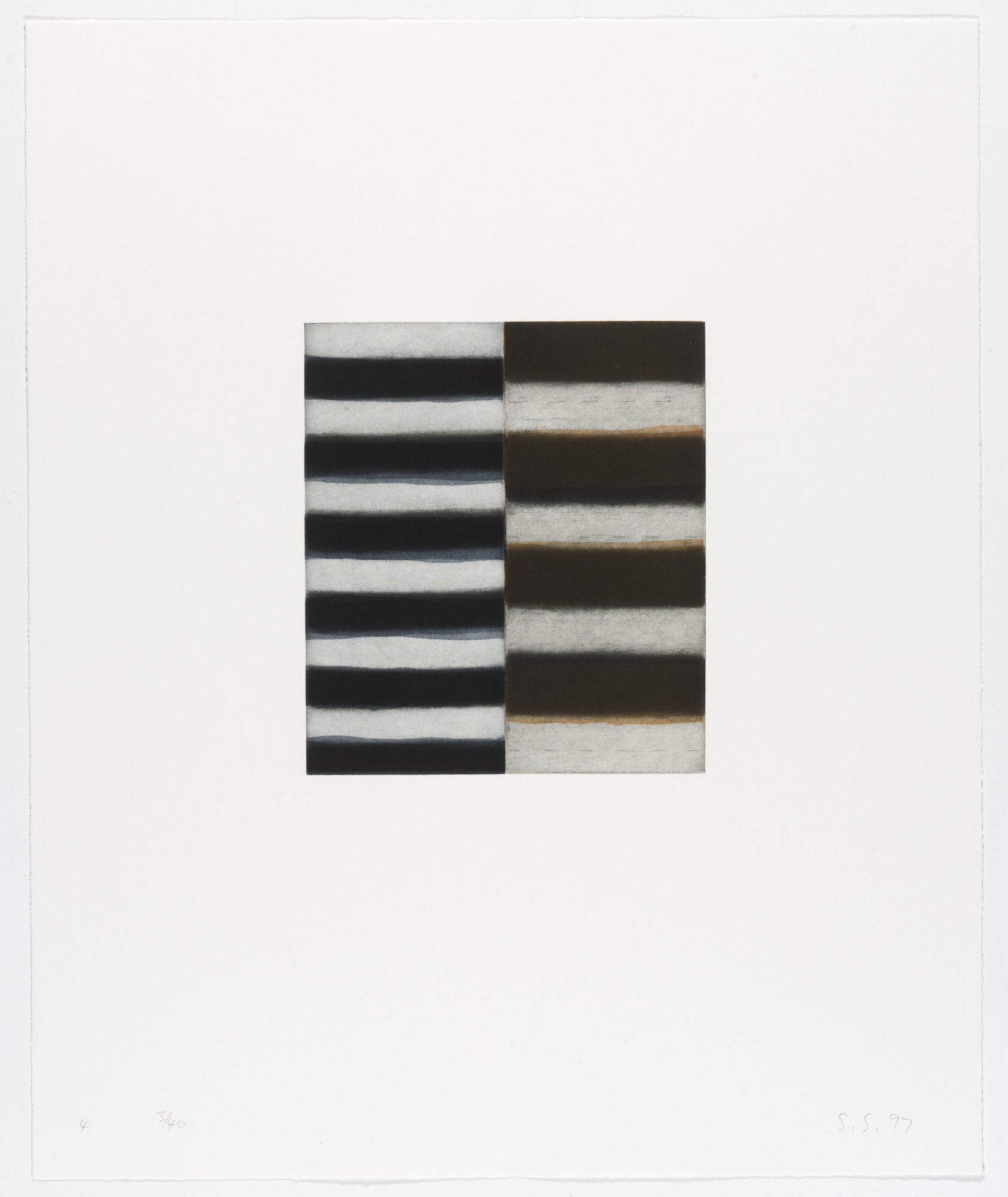 Sean Scully. Untitled from Seven Mirrors