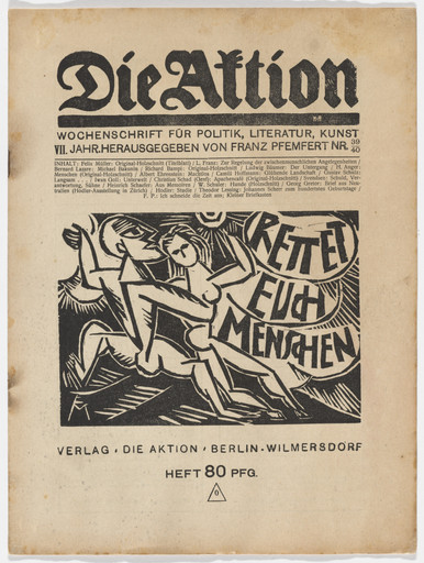 Die Aktion, vol. 7, no. 39/40