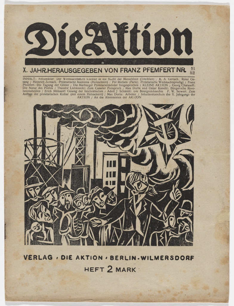 Die Aktion, vol. 10, no. 51/52