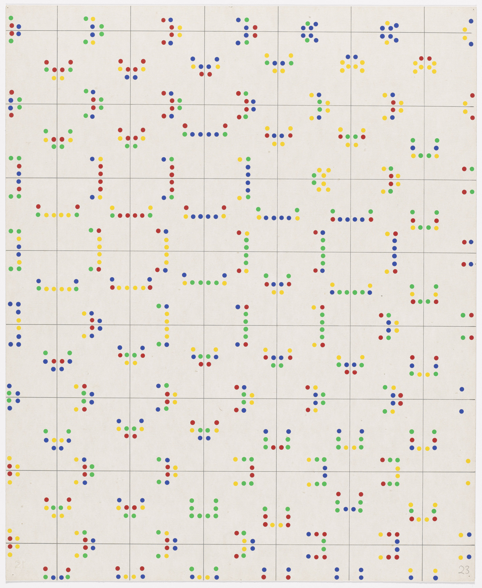 Alighiero Boetti. Estate 1970 from Insicuro Noncurante