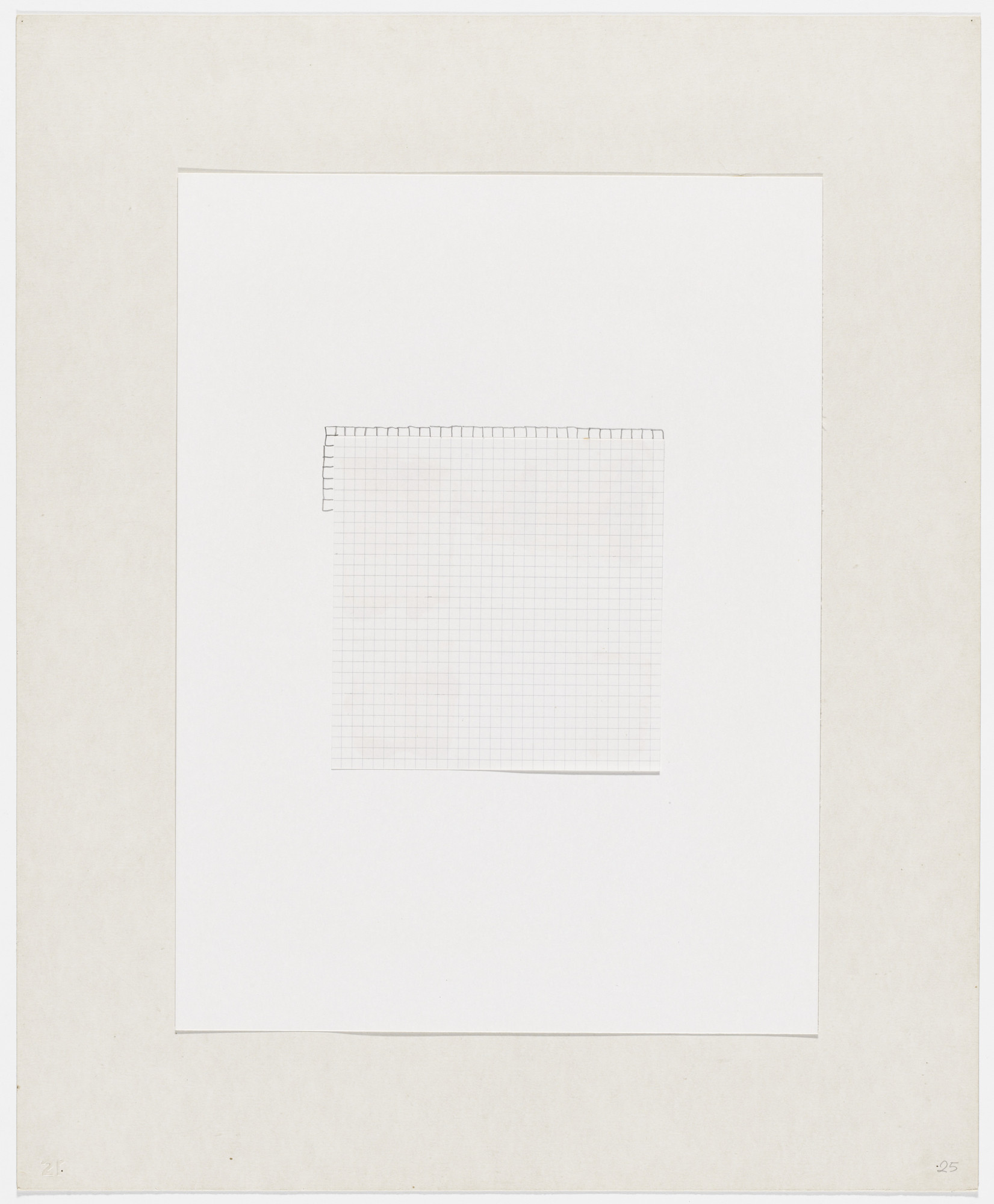 Alighiero Boetti. 31 x 31 + 39 from Insicuro Noncurante