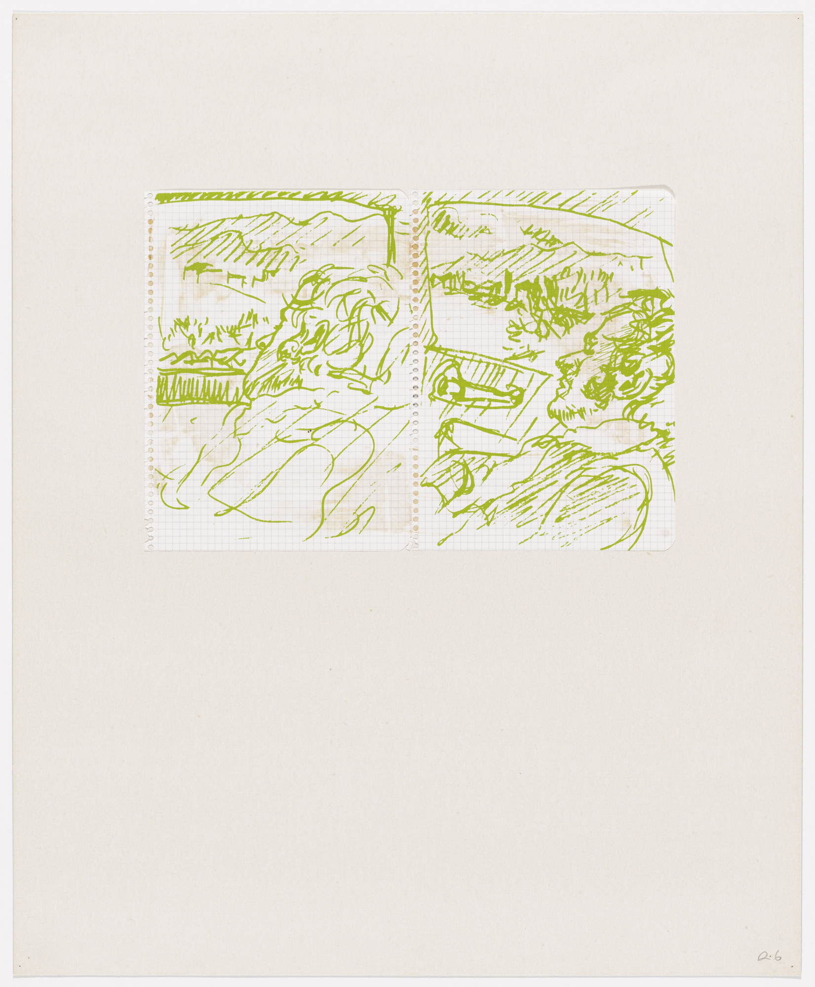 Alighiero Boetti. Due Disegni di Salvo from Insicuro Noncurante