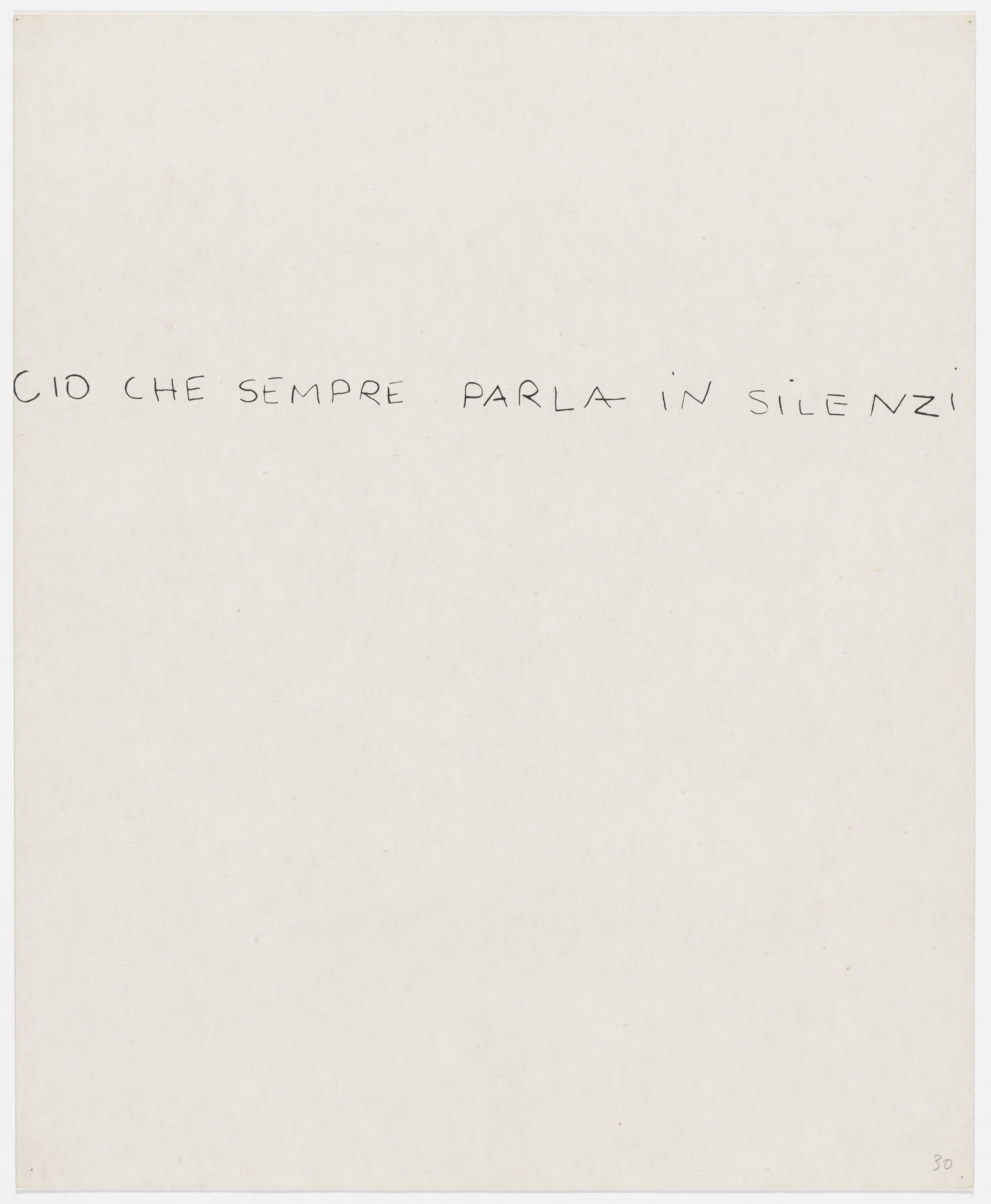 Alighiero Boetti. Untitled from Insicuro Noncurante