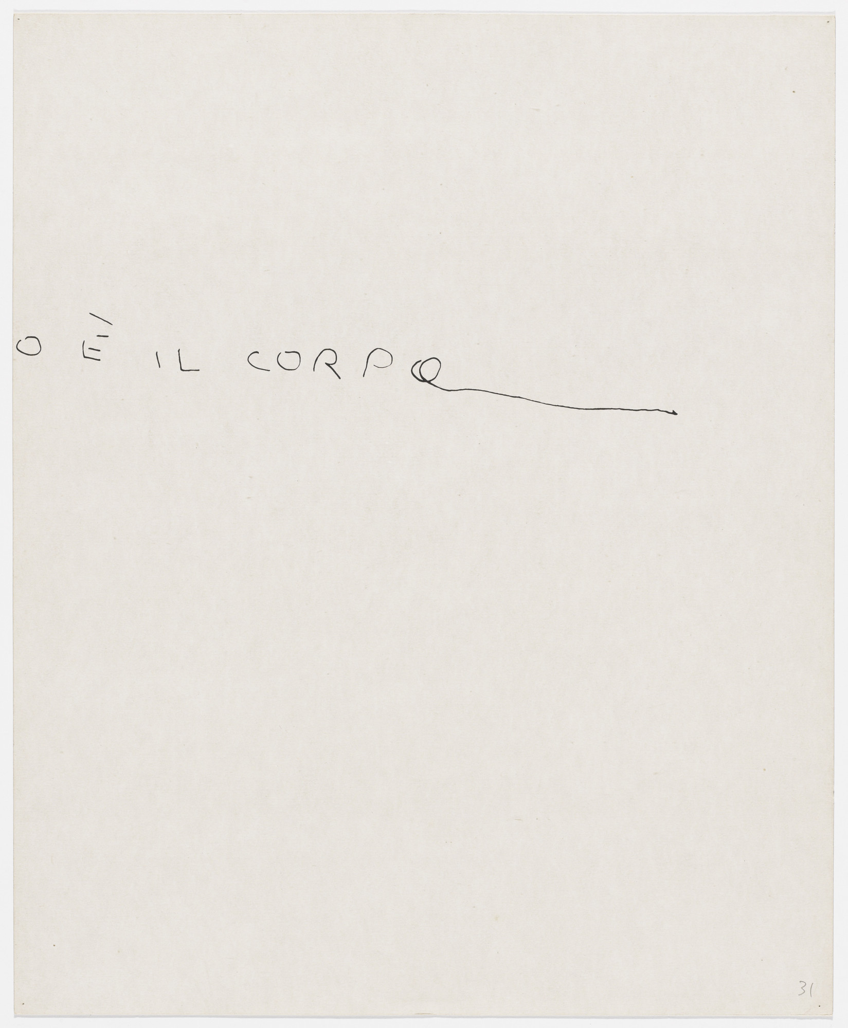Alighiero Boetti. Cio' che sempre parla in silenzio e' il corpo from Insicuro Noncurante