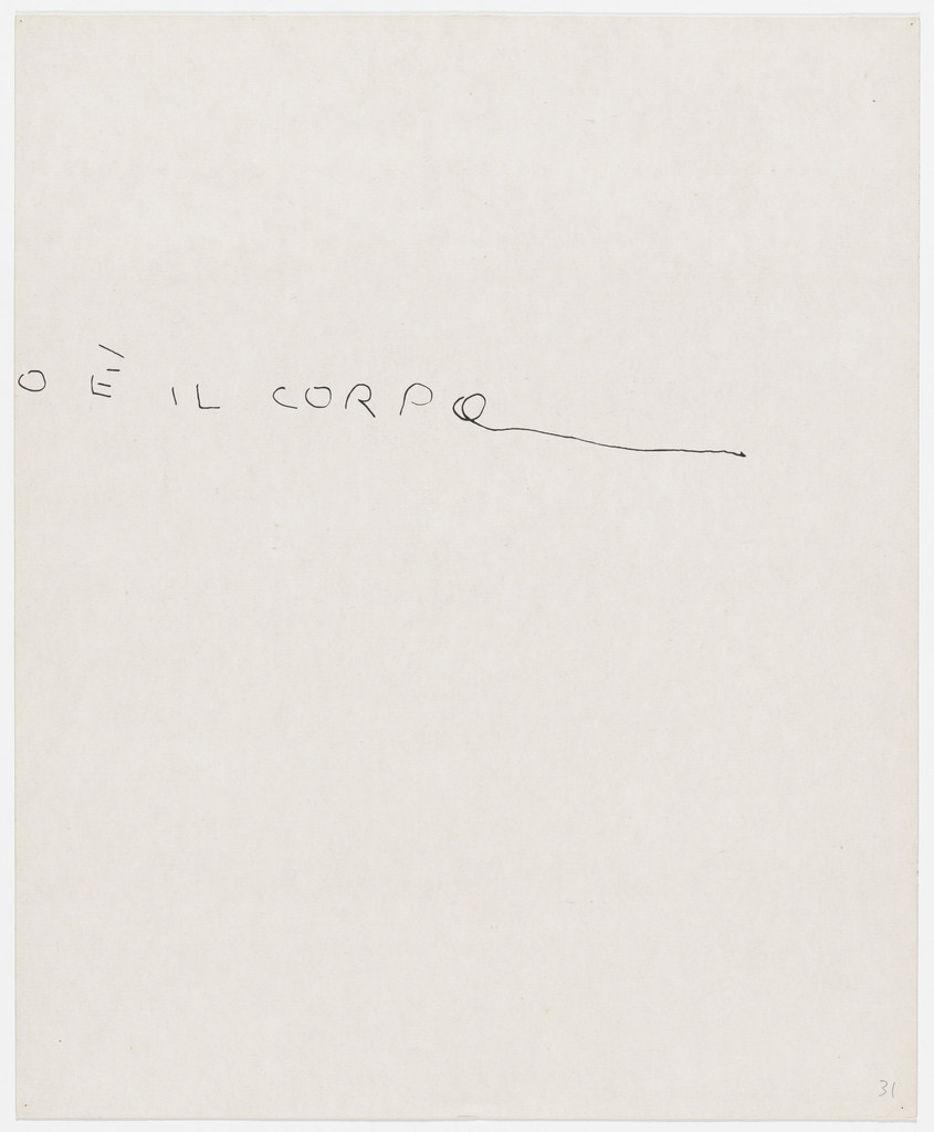 Cio' che sempre parla in silenzio e' il corpo from Insicuro Noncurante