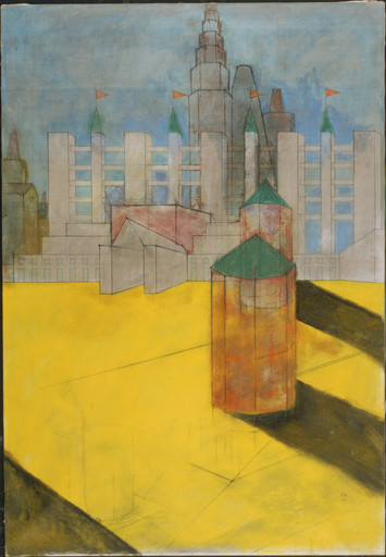Aldo Rossi. Urban Construction, project. 1978 | MoMA